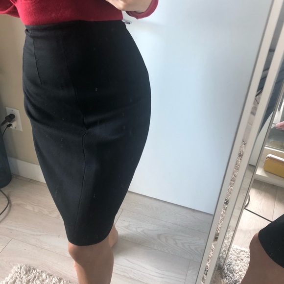 100% wool skirt made in Canada high quality luxury - Picture 1 of 5